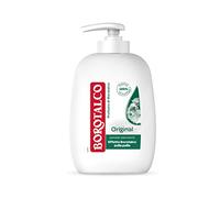 Borotalco, Jabón líquido con perfume de borotalco, fórmula hidratante y emoliente con ingredientes de origen natural, dermatológicamente probado, respeta el pH de la piel, bote de 250 ml