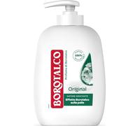 Borotalco, Jabón líquido con perfume de borotalco, fórmula hidratante y emoliente con ingredientes de origen natural, dermatológicamente probado, respeta el pH de la piel, bote de 250 ml
