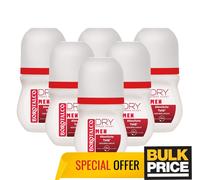 Borotalco Men Ámbar Dry Roll-On Desodorante 48H Protección contra olores de s...