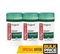 Borotalco Original Stick Desodorante Classic Talc Scent Sweat Odor Protect...