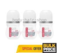 Borotalco Pure Musky Breeze Scent Desodorant Roll-On Talc Aluminum Free 3 x 5...