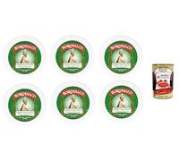Borotalco Velvety Cream, perfume de talco, piel lisa y aterciopelada, 150 ml + Polpa Gourmet Italiano 400 g