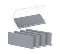 Borrador amasable Mr. Pen - Paquete de 4 borradores moldeables grandes grises para dibujar