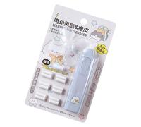 Borrador automático con ventilador, funciona con pilas, 12 recambios para dibujar, bocetos, proyectos de arte principiantes, dibujos animados eléctricos automáticos con ventilador giratorio, recambios