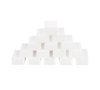 Borrador de esponja mágico, 50/100 Uds., tres combinaciones herramientas limpieza cocina for lavavajillas blanco(100PCS)