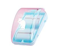 Borrador de virutas de rodillo limpiador con borrador blanco borrador de mesa removedor de virutas para estudiantes, niños, trabajadores de oficina, suministros de arte