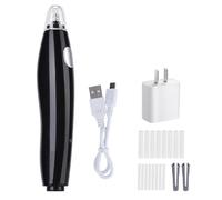 Borrador eléctrico automático con 16 recargas, borrador portátil para artista, principiante, dibujo, dibujo, manualidades, borrador portátil