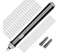 Borrador Eléctrico BLUESEABUY Borrador Eléctrico Automático Goma Portátil Borrador de Lápiz con 92 Reemplazable de Borrador para Estudiantes Artista Oficinistas