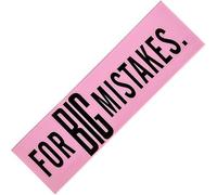 Borrador Jumbo Big Error, suministros escolares, recuerdos de fiesta (paquete de 4)