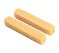 Borrador limpiador de disco de lijado de goma para lijadora de tambor de banda de banda, elimina el pegamento de abrasivos cinta de agarre de monopatín, amarillo 150 x 25 x 25 mm (1 unidad)
