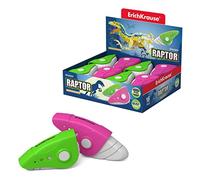 Borrador marca ERICHKRAUSE modelo Erichkrause Raptor Goma de Borrar en Caja de Plastico - Caucho Termoplastico Hipoalergenico - Ecologico y Moderno - Libre de Impurezas - No Contiene Pvc - Color Azul