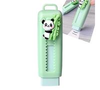Borrador retráctil, borrador de tracción push | Cartón de dibujos animados panda push tracer guardián ranos guardián - Lindo dibujo pintura herramienta limpia