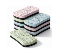 Borradores de pizarra blanca Mr. Pen, paquete de 8, colores surtidos, dise os educativos, borrador magn tico de borrado en seco, borrador de piza