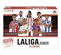 BORRAS - El Juego de LALIGA Junior Versión 2024/25, Juego de Mesa de Estrategia para los niños y niñas Amantes del fútbol. A Partir de 6 años. Partidas de 30' (20096)