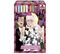BORRAS - Night out Juego de Mesa es un Divertido Party Game con 3 dinámicas Diferentes, para Fiestas con Tus Amigos, Incluye 4 Divertidas Gafas, a Partir de 18 años (19191)