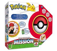 BORRAS - Pokémon Mission Juego de Mesa Interactivo, Conviertete en Entrenador Pokémon y Atrápalos a Todos. Juego de Entrenador, Aprende Datos Divertidos de tús Pokémones Favoritos (19442)