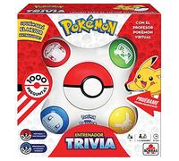 BORRAS - Pokémon Trivia. Juego de Mesa Interactivo con 1000 Preguntas, 2 Modos de Juego y 3 Niveles de dificultad. Conviértete en Entrenador Pokémon, de 1 a 4 Jugadores. Recomendado +7 años (19441)