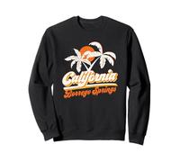 Borrego Springs California 70s Retro Sun Palmeras Souvenir Sudadera