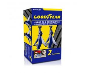 borriqueta acero Goodyear 2 toneladas juego 2uds
