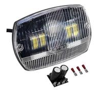 Borrozzino Moto Faro faro Full LED compatible con Piaggio Vespa 50 Special delantero homologado cristal 7031