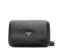 Guess Meridian Bandolera negro, imitación de cuero, mujer