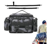 Borsa Da In Tela 35 x 14 x 21 cm - Zaino Robusto E Impermeabile Con Tasca Interna A Rete E Tracolle | Perfetta Per, Alpinismo, Viaggi E Attività Outdoor Attrezzatura Da Impermeabile Multitasca