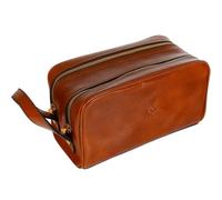 Borsa Da Toilette In Cuero - Borsa Cosmetica Italiana - Borsa Dopp Di Classe - Time Resistance