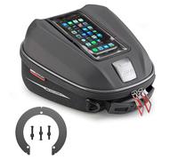 Borsa De Tanque GIVI ST611+ Con Brida YAMAHA TRACER 7 GT 2020-2022 Negro 6 LT