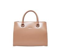 Borsa donna a mano/ tracolla Liu-jo Manhattan satchel M ecopelle cammello B24LJ23 AF3344 Media