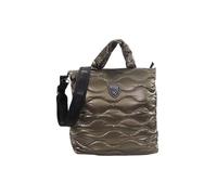 Borsa donna Blauer Shopper a mano/ spalla trapuntato marrone mud B25BU16 F4MARFA03/SOF MEDIO
