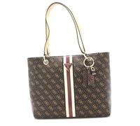 Borsa donna Guess Noelle tote a spalla brown logo B25GU197 QS787925 Grande