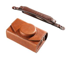 Borsa portaoggetti in pelle SmallRig 5986 per Fujifilm X-E5 / X100VI, marrone