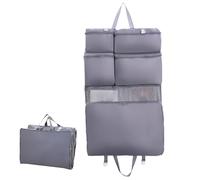 Borsa Valigia Da Viaggio Con Ruote - Organizador A Compressione Per Voli E Sport - Borsone Capiente E Pieghevole Per Uomo E Donna | Per Abiti | Attrezzatura | Campeggio E Spostamenti Frequenti, gris