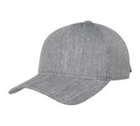Borsalino Gorra de Lino Hiker Parigi Hombre - Made in Italy Verano Beisbol con Visera, Cierre autoadherente, Cierre autoadherente Primavera/Verano Primavera - L (58-59 cm) Antracita