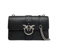 Pinko Bag Love One Classic ST.Cl Art. 105857A0F1, negro / plateado