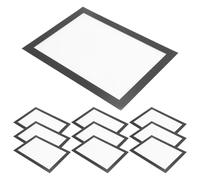 Bortivier 10 Marcos MagnéTicos de Arte de Diamantes A5, Marcos de Fotos MagnéTicos Autoadhesivos, Marcos de Pintura de Diamantes, de ExhibicióN Negro