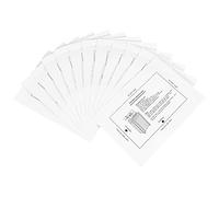 Bortivier 12 Piezas de Hojas de Lubricante de Trituradora de Papel Aceite Lubricante de Trituradora Aceite Lubricante de Tipo de Papel Portátil Para