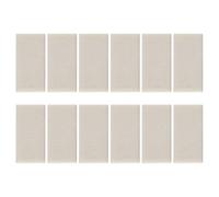 Bortivier 12pcs Hoja Anti-Niebla Impermeable Prueba de Humedad Los Insertos de Recicle para DV Camara de Deporte para HD Hero 4 3 + 3 2 1