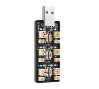 Bortivier 1S LiPo BateríA Cargador USB 3.7V / 4.20V 6 Canales 1S LiPo Cargador Micro-JST 1.25 JST-PH 2.0 MCX Conectores MCPX