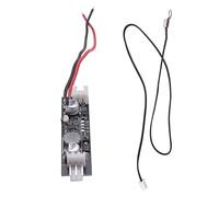 Bortivier 2-3 Cables DC 5V 12V PWM Controlador de Velocidad del Ventilador Gobernador 50K Sensor de Sonda de Temperatura 40Cm Controlador de Temperatura
