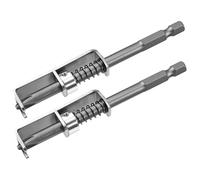 Bortivier 2 Portapuntas con Resorte, Punta de Destornillador Anticaída, Portapuntas de Operación con una Sola Mano para Electricistas.