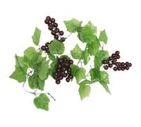 Bortivier 2X Vid Uvas de Frutas Artificiales para la Decoracion del Jardin de su casa