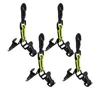 Bortivier 4 Piezas de Correa de Guante de Bombero, Soporte de Guante de Seguridad, Clips de Guante para Bombero, PolicíA, Rescate, Guantes de Trabajo, Clips de CinturóN