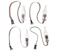 Bortivier 4 Piezas para Sop8 Soic8 Wson Chip Descargar Grabar Escritura Sonda Resorte Aguja Flash EEPROM Chip Quemador Cable Sop8 Soic8 Chip