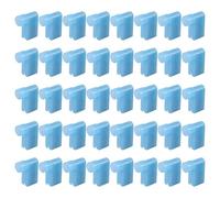 Bortivier 40 pzs 90 grados Conector terminal de alambre de empuje hembra aislado