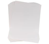 Bortivier 50 Hojas A4 Autoadhesivo Impermeable Etiqueta Adhesiva Papel de Superficie Brillante para Impresora de InyeccióN de Tinta Copiadora