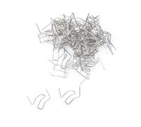 Bortivier 500 Grapadoras Calientes Esquina Exterior de 0,8 mm para ReparacióN Soldador de PláStico, Parachoques Soldadura de Grapas Onduladas Precortadas EstáNdar, Parachoques de Coche