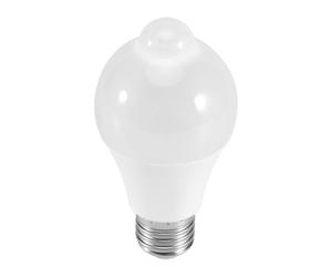 Bortivier 85-265V E27 PIR Sensor de Movimiento LáMpara 12W Bombilla con Sensor de Movimiento Detector de Movimiento Infrarrojo Luz de Seguridad Luz
