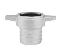 Bortivier Accesorios para de Agua Llave de ConexióN de TuberíA de Aluminio de 2 Pulgadas con Junta de Goma Conector de Bomba ConexióN de TuberíA
