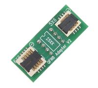 Bortivier Adaptador/Zócalo Dos en QFN8/WSON8/MLF8/MLP8/DFN8 A DIP8 para Chips de 6 X 5 mm y 8 X 6 mm, Zócalo Flash BIOS SMT